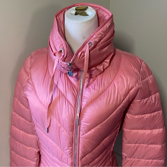 BERNARDO Packable Ecoplume  Puffer Jacket Channel Quilted panels lightweight M - Picture 5 of 11